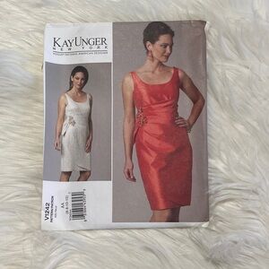 Kay Unger for vogue Sleeveless Dress pattern